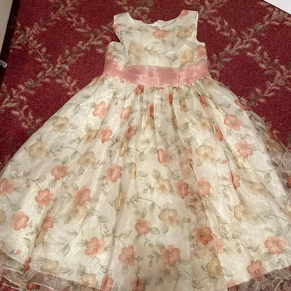 Ready to wear floral print dress size 9/10.